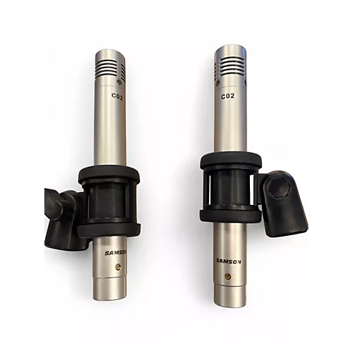 Used Samson co2 ST pair Drum Microphone - musicians--Friend