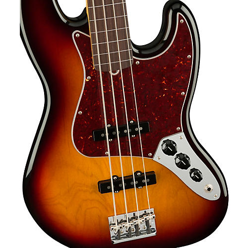 Fender American Professional II Fretless Jazz Bass Rosewood Fingerboard Olympic White - musicians--Friend