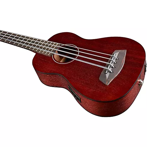 Kala Rumbler Fretted Acoustic-Electric U-Bass Natural Mahogany - musicians--Friend