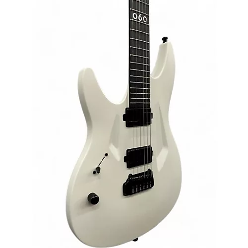 Used Aristides 060R White Electric Guitar White - musicians--Friend