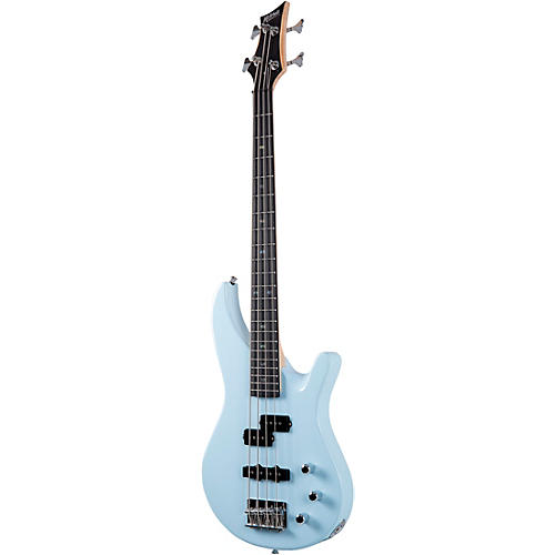 Mitchell MB100 Short-Scale Solidbody Electric Bass Guitar Charcoal Satin - musicians--Friend