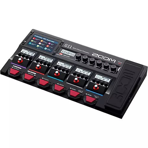 Zoom G11 Multi-Effects Processor With Expression Pedal - musicians--Friend