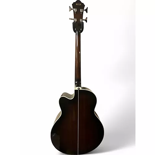 Used Ibanez AEB10E TOBACCO BURST Acoustic Bass Guitar TOBACCO BURST - musicians--Friend