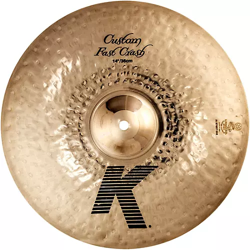 Zildjian K Custom Fast Crash Cymbal 14 in. - musicians--Friend