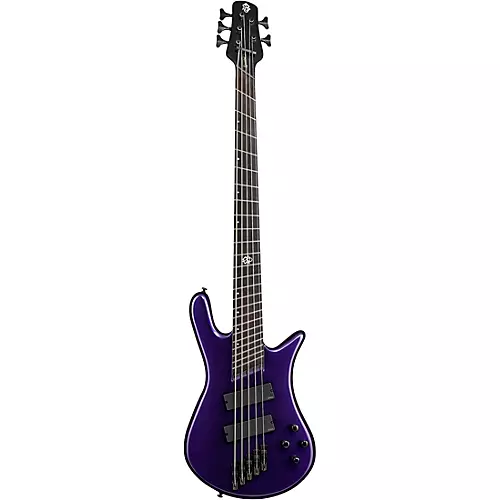 Spector NS Dimension HP 5 Five-String Multi-scale Electric Bass Solid Black Gloss - musicians--Friend
