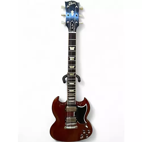 Used Gibson Custom 1961 Les Paul SG Standard Reissue Cherry Solid Body Electric Guitar Cherry - musicians--Friend