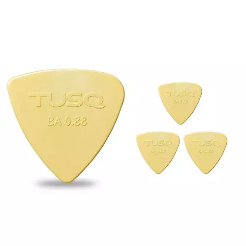 Graph Tech TUSQ Warm Tone Bi-angle Pick 2.0 mm 4 Pack - musicians--Friend