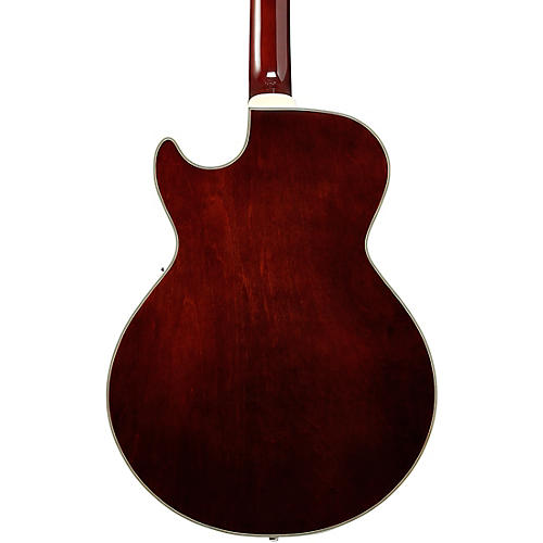 Ibanez GB10EM George Benson Hollowbody Electric Guitar Antique Amber - musicians--Friend