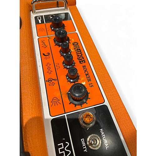 Used Orange Amplifiers ROCKER 15 Tube Guitar Combo Amp - musicians--Friend