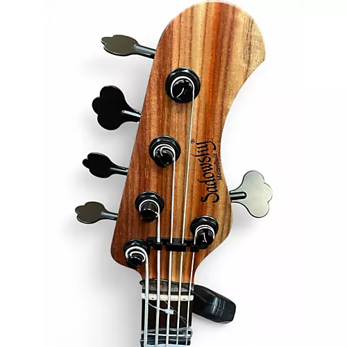 Used Sadowsky Guitars MASTERBUILT 5 Natural Electric Bass Guitar Natural - musicians--Friend