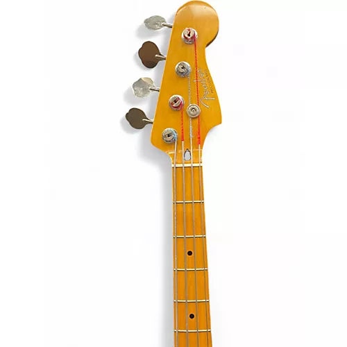 Used Fender Steve Harris Signature Precision Bass Lake Placid Blue Electric Bass Guitar Lake Placid Blue - musicians--Friend