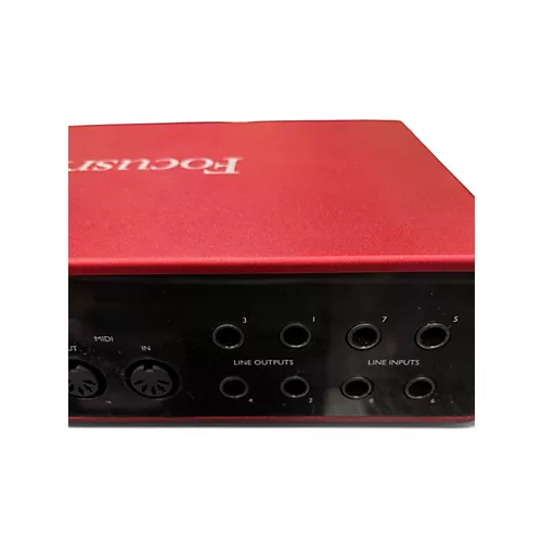 Used Focusrite Scarlett 18i8 Gen 3 Audio Interface - musicians--Friend