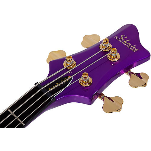 Schecter Guitar Research FreeZesicle-4 Electric Bass Freeze Purple - musicians--Friend