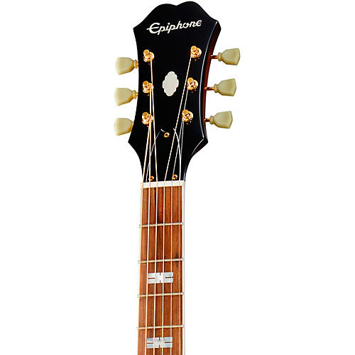 Epiphone Masterbilt Frontier Acoustic-Electric Guitar Iced Tea Aged Gloss - musicians--Friend
