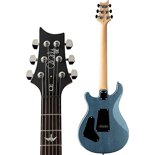 PRS SE CE24 Standard Satin Electric Guitar Ice Blue Metallic - musicians--Friend