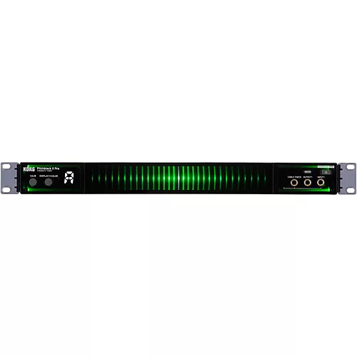 KORG Pitchblack X Pro Rack Tuner Black - musicians--Friend