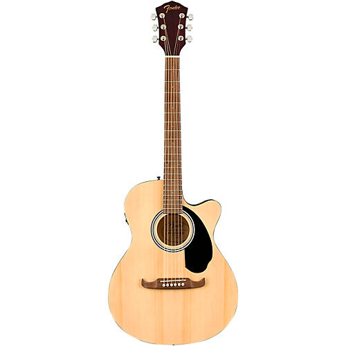 Fender FA-135CE Concert Acoustic-Electric Guitar Natural - musicians--Friend