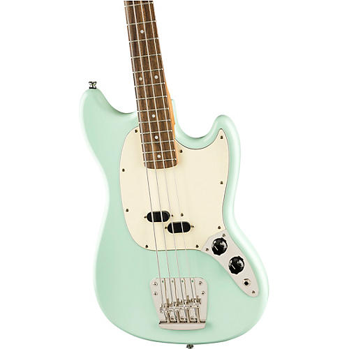 Squier Classic Vibe '60s Mustang Bass Guitar Olympic White - musicians--Friend