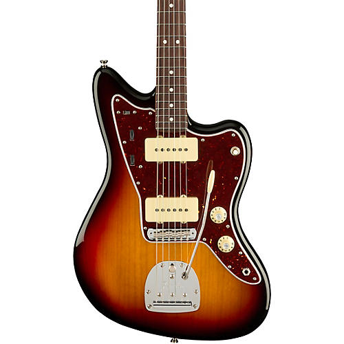 Fender American Professional II Jazzmaster Rosewood Fingerboard Electric Guitar Dark Night - musicians--Friend