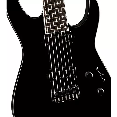 Jackson Concept Series Soloist SLAT7 P HT MS Ebony Fingerboard Electric Guitar Gloss Black - musicians--Friend