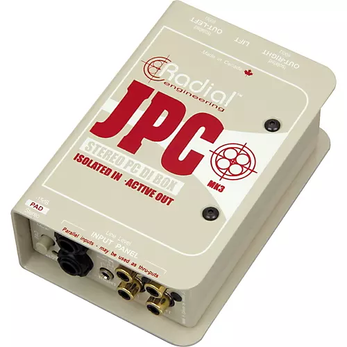 Radial Engineering JPC Stereo PC DI Box - musicians--Friend