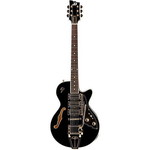 Duesenberg Starplayer TV Custom Electric Guitar Black - musicians--Friend