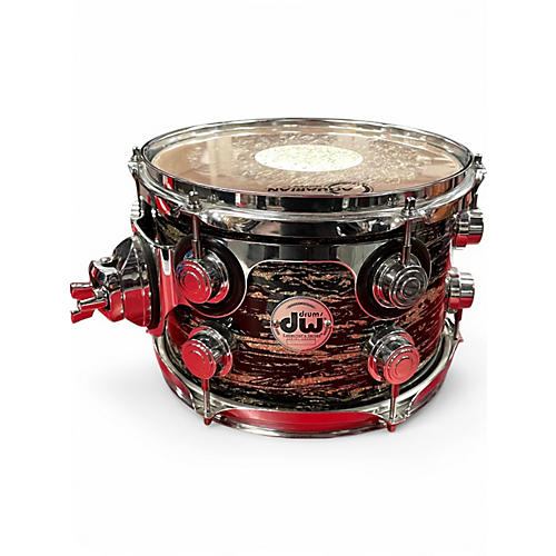 Used DW 5 Piece Collector Series Black Oyster Glass Drum Kit Black Oyster Glass - musicians--Friend