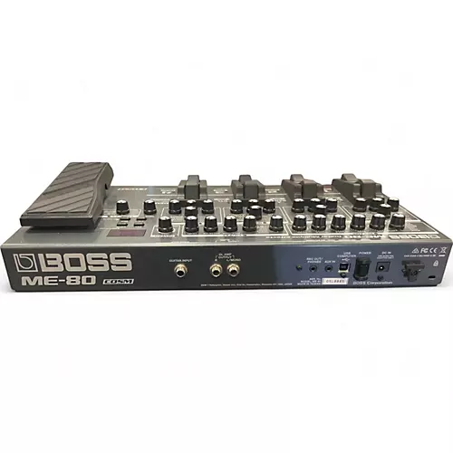 Used BOSS ME80 Guitar Multi Effect Processor - musicians--Friend