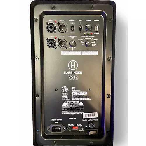 Used Harbinger VS12 Powered Subwoofer - musicians--Friend