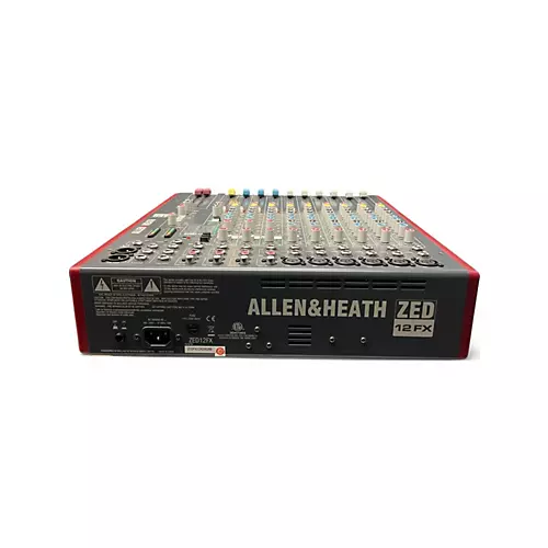 Used Allen & Heath ZED12FX Unpowered Mixer - musicians--Friend