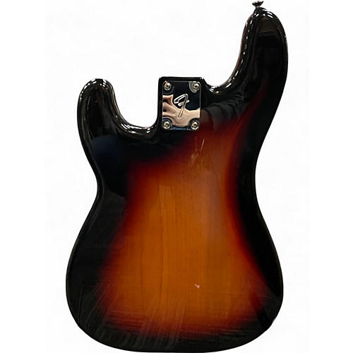 Used Fender Vintera 60s Precision  Sunburst Electric Bass Guitar Sunburst - musicians--Friend