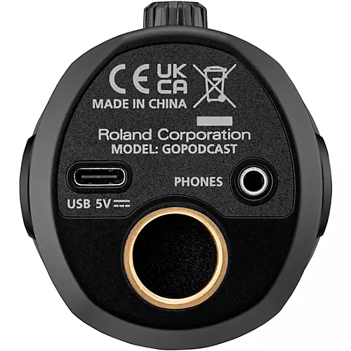 Roland GO:PODCAST Livestreaming USB Microphone - musicians--Friend