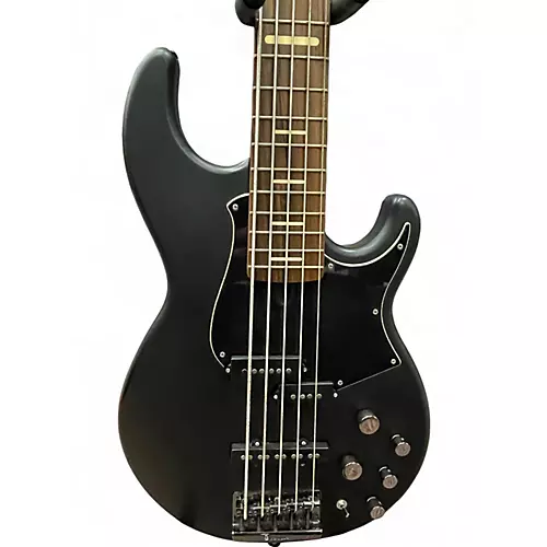 Used Yamaha BB735A Black Electric Bass Guitar Black - musicians--Friend