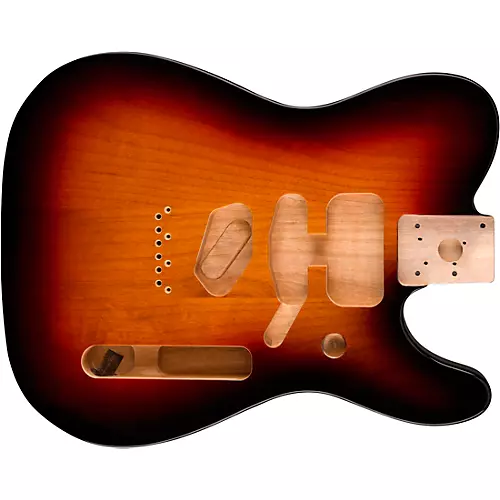 Fender Deluxe Telecaster Alder Body Black - musicians--Friend