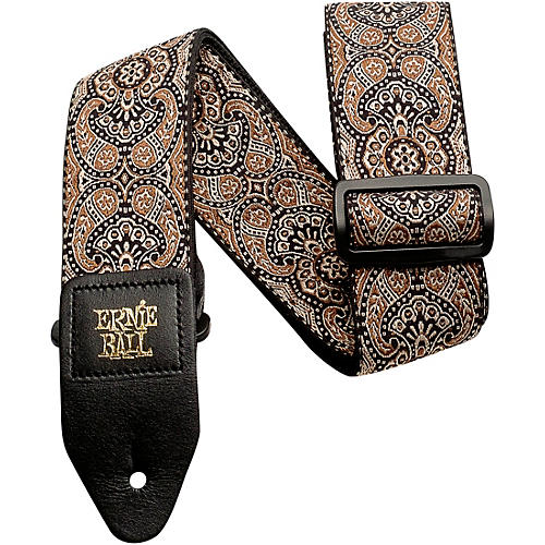 Ernie Ball Jacquard Polypro Guitar Strap Vanilla Rose - musicians--Friend