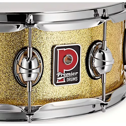 Premier Genista Classic Birch Snare Drum 14 x 5.5 in. Red Sparkle - musicians--Friend