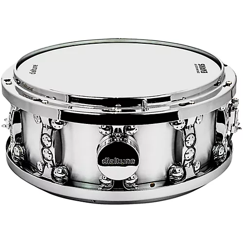dialtune Spun Aluminum Snare Drum 14 x 6.5 in. Raw - musicians--Friend