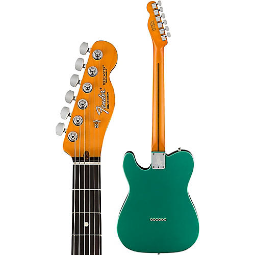 Fender Susan Tedeschi Telecaster Electric Guitar Aged Caribbean Mist - musicians--Friend