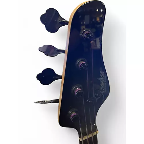 Used Schecter Guitar Research DIAMOND SERIES J BASS Black Electric Bass Guitar Black - musicians--Friend