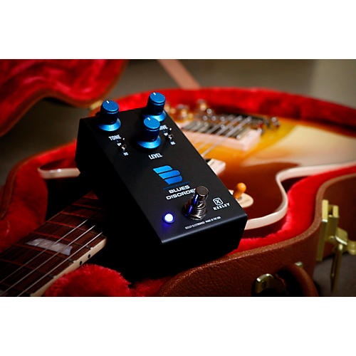 Keeley Blues Disorder Overdrive & Distortion Effects Pedal Black/Blue - musicians--Friend