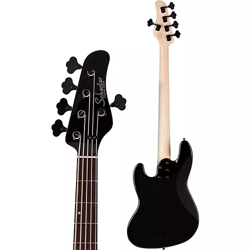 Schecter Guitar Research J-5 Rosewood Fingerboard 5-String Bass Gloss Black - musicians--Friend