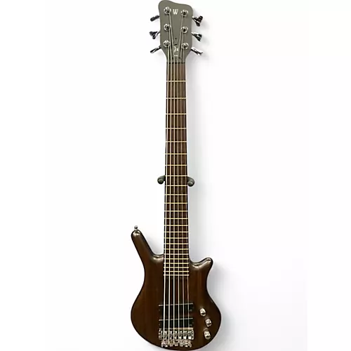 Used Warwick Teambuilt Thumb BO 6 Nirvana Transparent Black Stain Electric Bass Guitar Nirvana Transparent Black Stain - musicians--Friend