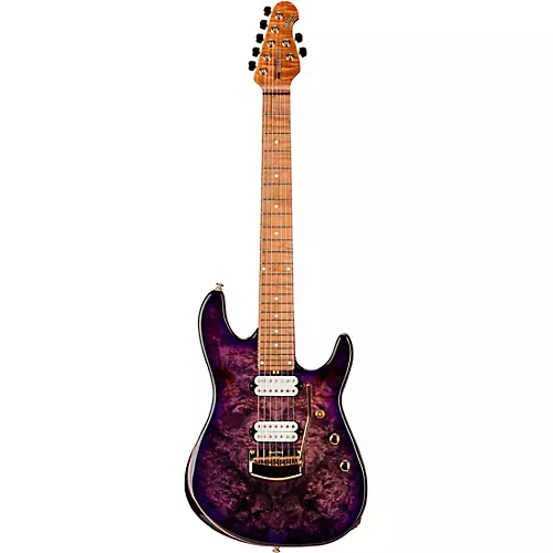 Ernie Ball Music Man Jason Richardson Cutlass 7-String Electric Guitar Buckeye Burl - musicians--Friend
