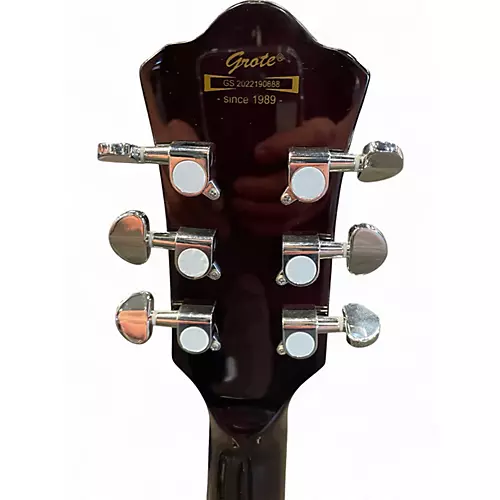 Used 2023 Gibson LES PAUL STANDARD 50S BURGUNDY SPARKLE Solid Body Electric Guitar BURGUNDY SPARKLE - musicians--Friend