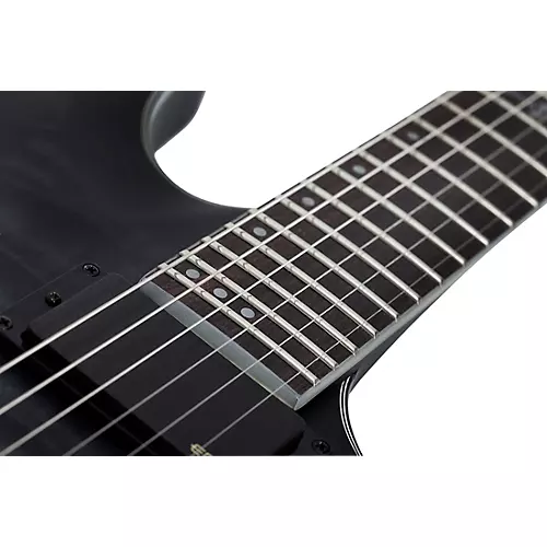 Schecter Guitar Research C-1 Platinum Electric Guitar Satin Purple Burst - musicians--Friend