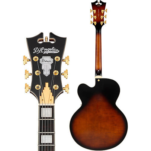 D'Angelico Premier EXL-1 Hollowbody Electric Guitar Honey Blonde - musicians--Friend