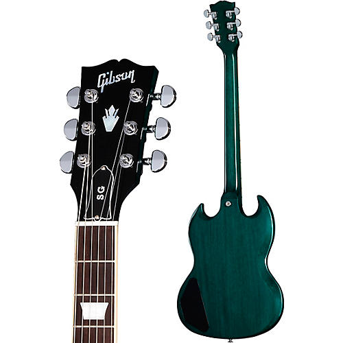 Gibson SG Standard Electric Guitar Translucent Teal - musicians--Friend