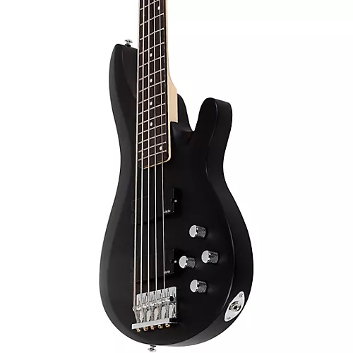 Schecter Guitar Research C-5 Deluxe Electric Bass Satin Metallic Light Blue - musicians--Friend