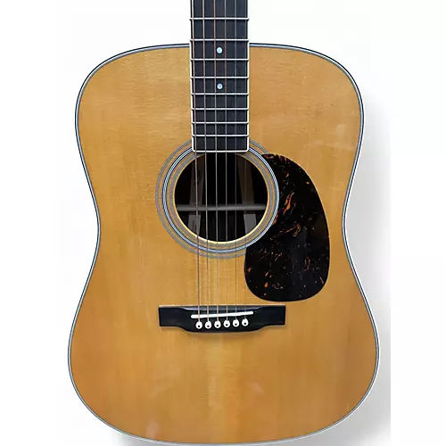 Used Martin D35 Natural Acoustic Guitar Natural - musicians--Friend