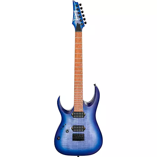 Ibanez RGA42FML RGA Series Electric Guitar Flat Blue Lagoon Burst - musicians--Friend